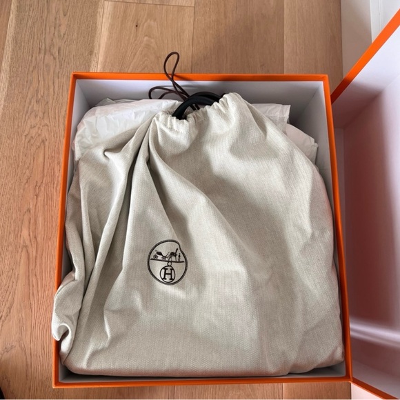 💯 Authentic 😍❤️ BIRKIN 25 LEATHER HANDBAG Hermès 💯❤️ - Picture 11 of 11